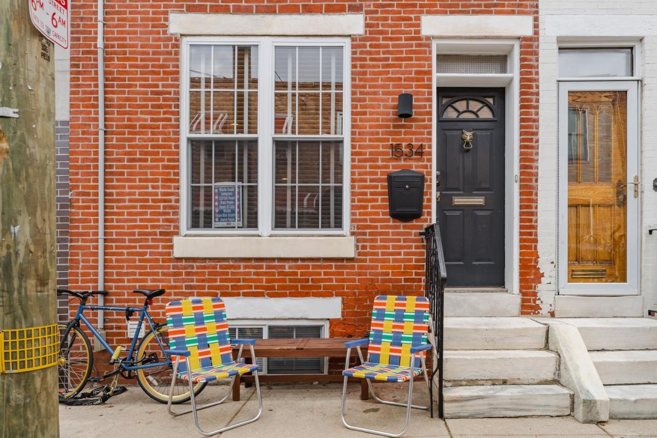 Bedroom In Thoughtfully Decorated East Passyunk Home Philadelphia Eksteriør billede